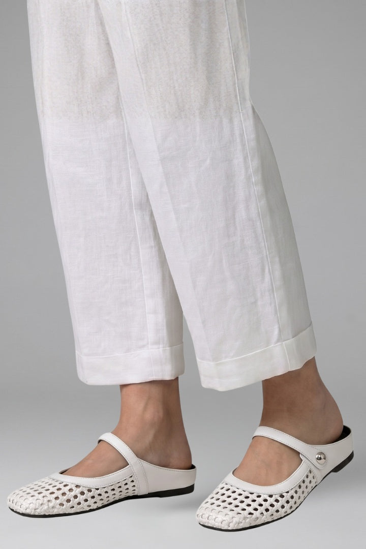 Addison™ | Mules planas trenzadas estilo Mary Jane con tira joya