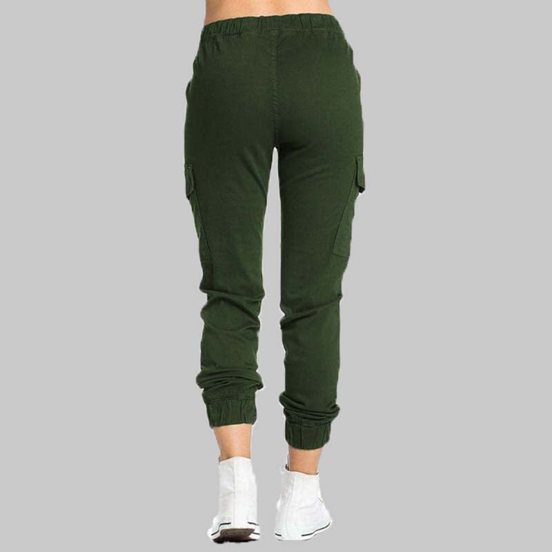 Fiona™ | Pantalón cargo jogger con cintura elástica