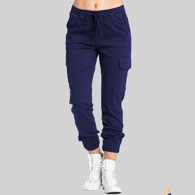 Fiona™ | Pantalón cargo jogger con cintura elástica