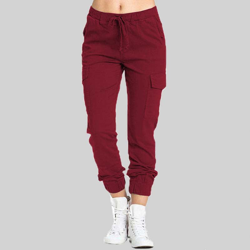 Fiona™ | Pantalón cargo jogger con cintura elástica