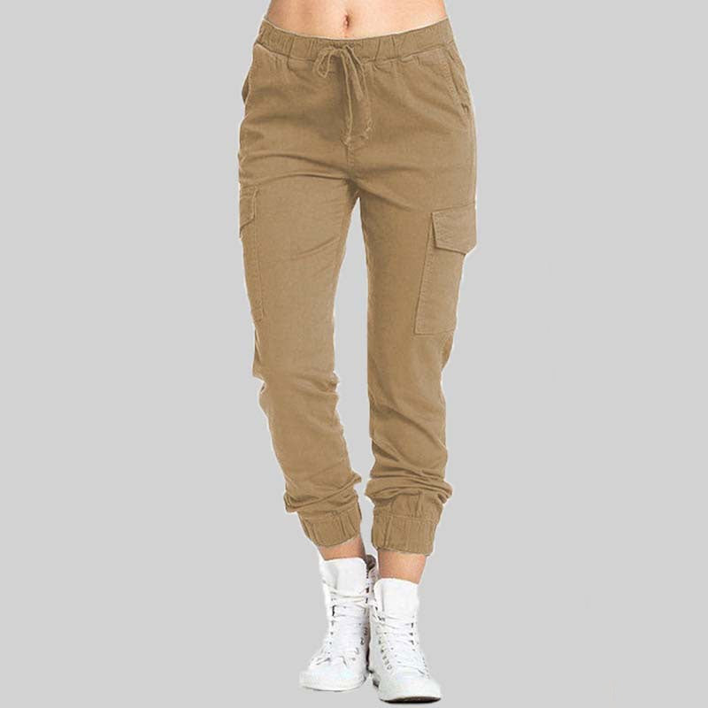 Fiona™ | Pantalón cargo jogger con cintura elástica