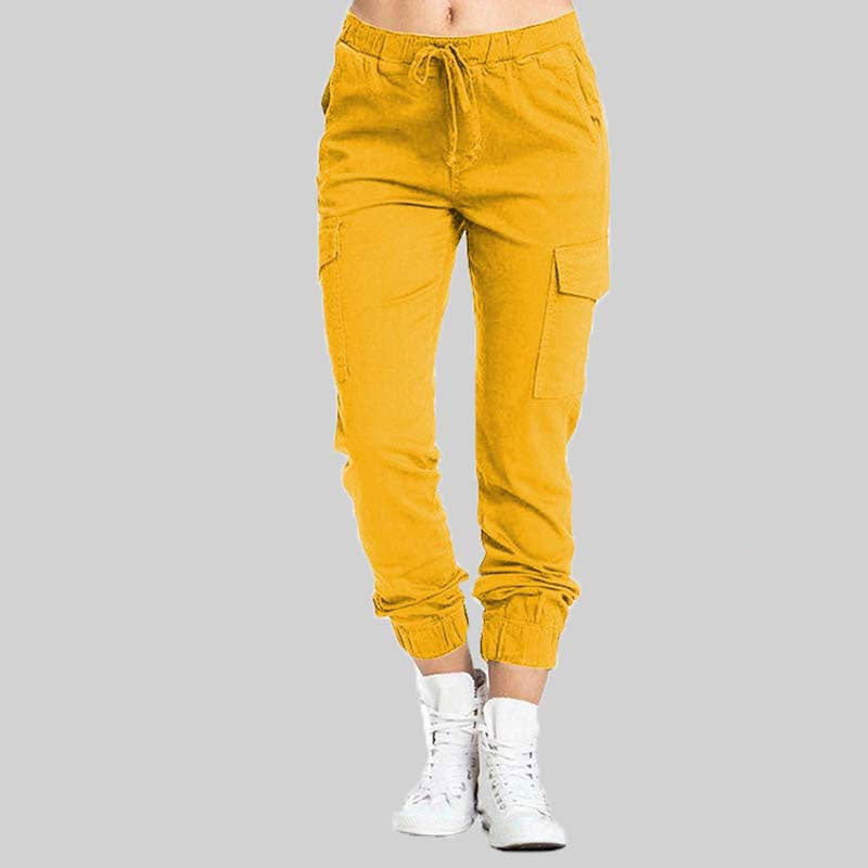 Fiona™ | Pantalón cargo jogger con cintura elástica