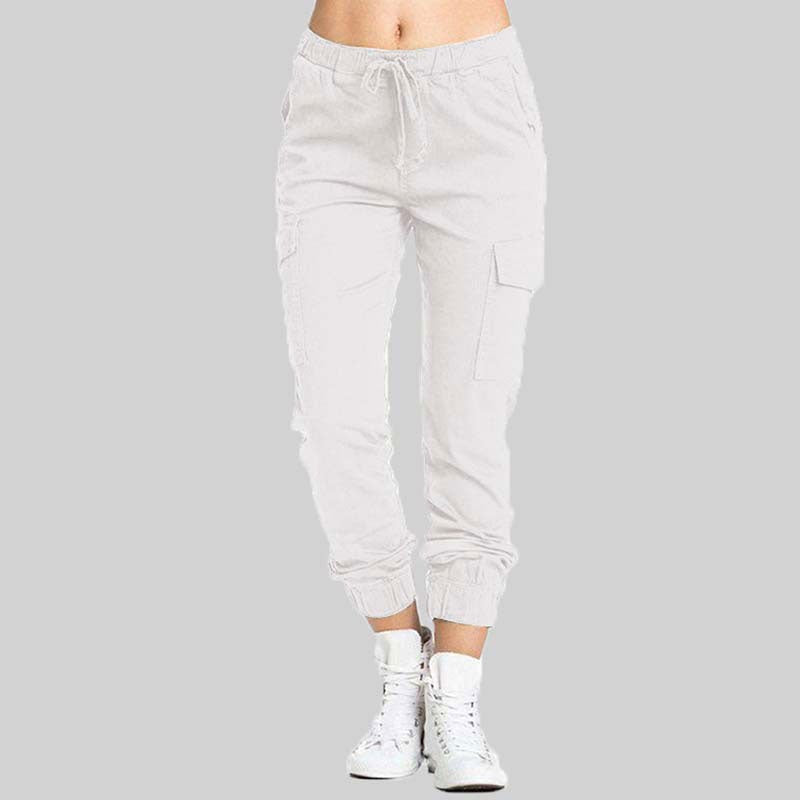 Fiona™ | Pantalón cargo jogger con cintura elástica