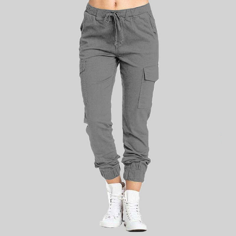 Fiona™ | Pantalón cargo jogger con cintura elástica