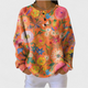 Floral naranja