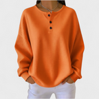 Ava™ | Sudadera navideña de manga larga con estampado festivo