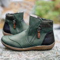 Tessa™ | Botines planos impermeables con cremallera lateral
