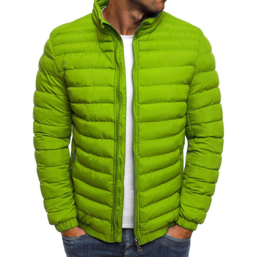 Alexander™ | Chaqueta acolchada ligera con cuello alto y cremallera