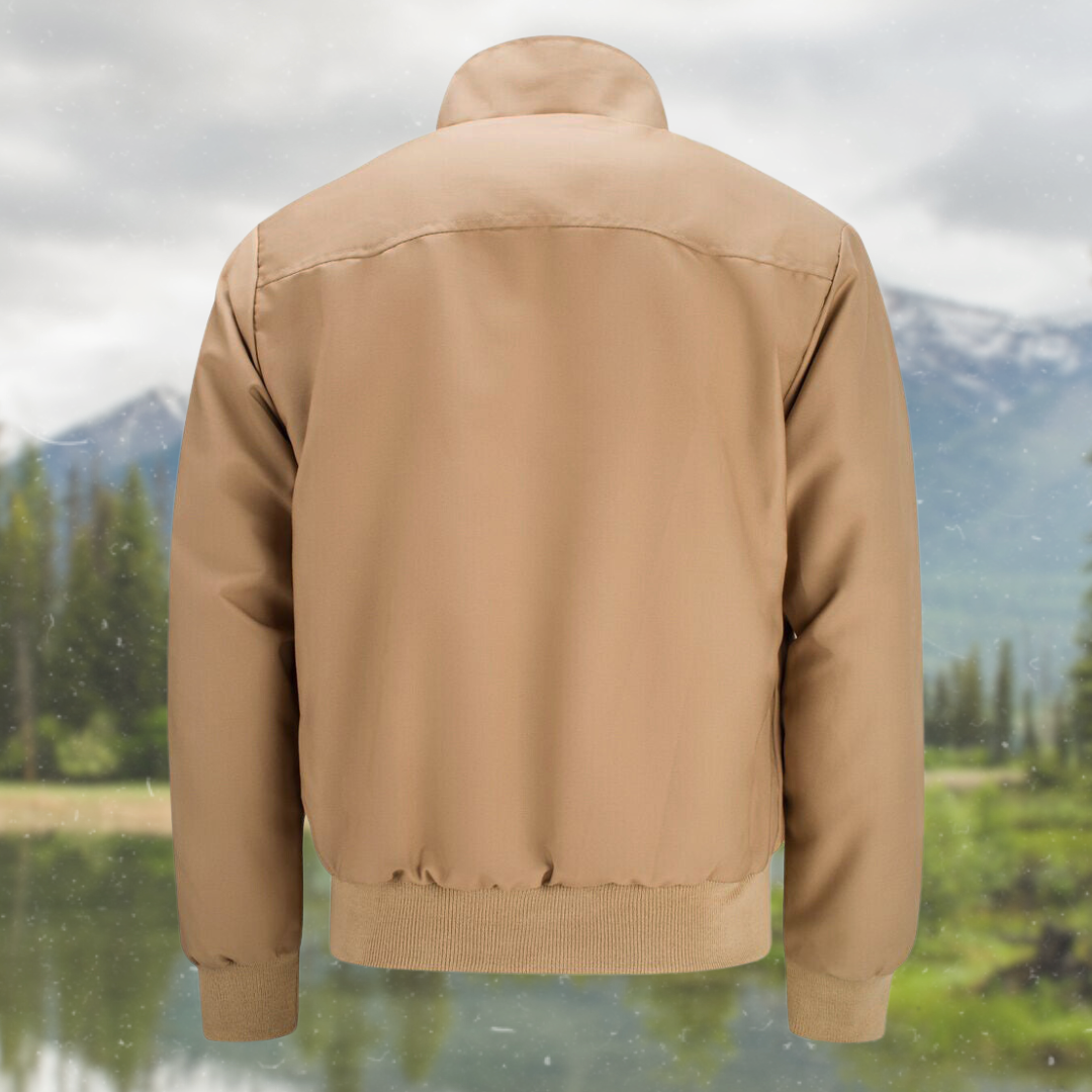 Clayton™ | Chaqueta Harrington con forro de tartán
