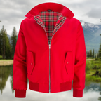 Clayton™ | Chaqueta Harrington con forro de tartán