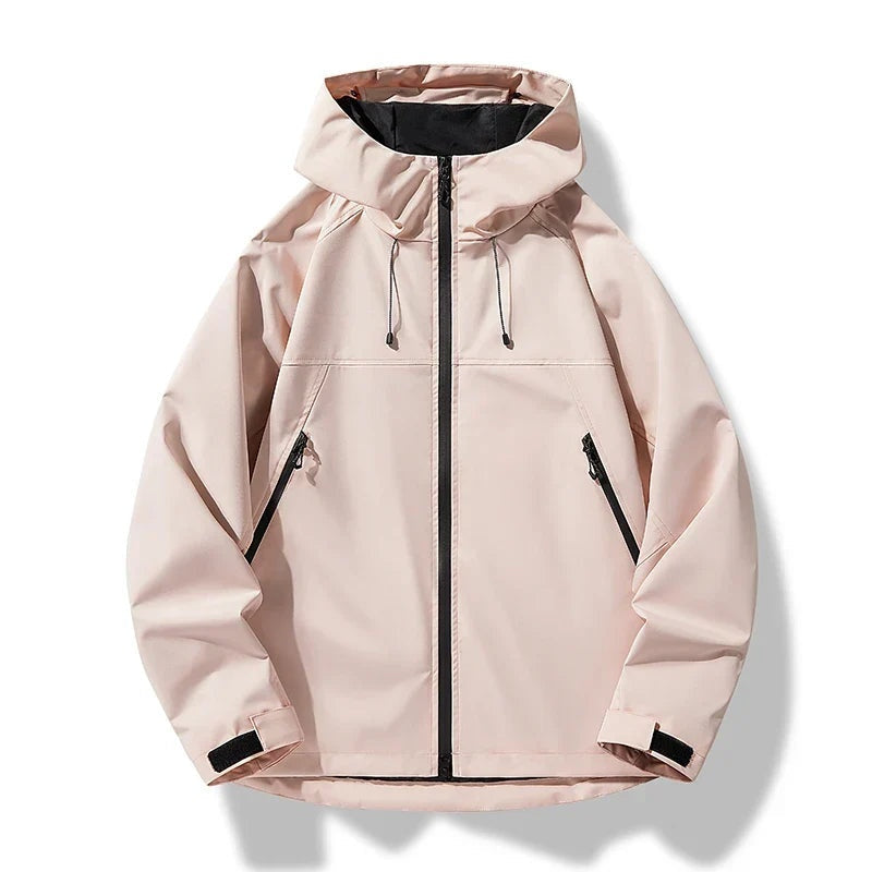 Brett™ | Cortavientos impermeable de hombre con capucha