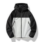 Brett™ | Cortavientos impermeable de hombre con capucha