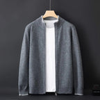 David™ | Jersey de punto con cremallera y cuello acanalado