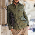 Trevor™ | Chaquetón marinero cruzado de estilo militar