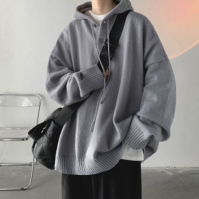 Jackson™ | Sudadera de punto oversize con capucha