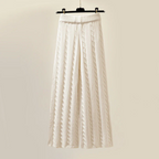 Bella™ | Conjunto de punto de tres piezas con jersey, chaleco y pantalón