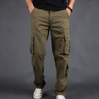 Harrison™ | Pantalón cargo de algodón multibolsillos