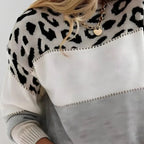 Kelsey™ | Jersey de punto con estampado leopardo