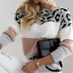 Kelsey™ | Jersey de punto con estampado leopardo