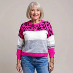Kelsey™ | Jersey de punto con estampado leopardo
