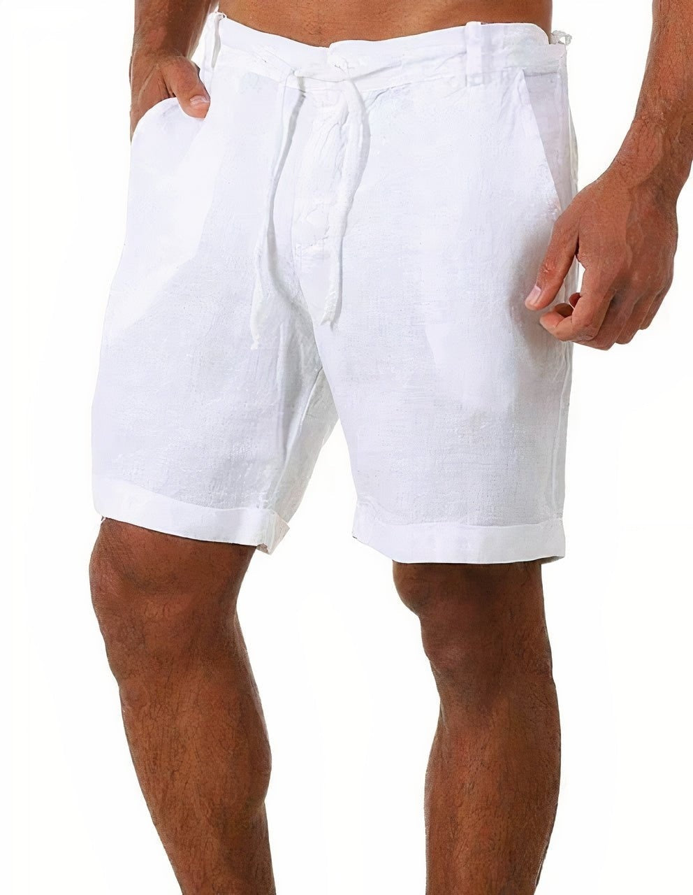 Daniel™ | Pantalón corto de lino con cintura elástica