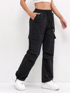 Eloise™ | Pantalón cargo con cintura elástica y bajos ajustables