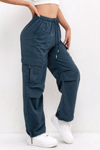 Eloise™ | Pantalón cargo con cintura elástica y bajos ajustables