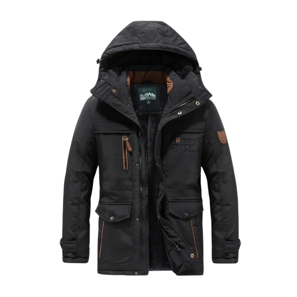 Spencer™ | Parka acolchada con capucha y forro sherpa