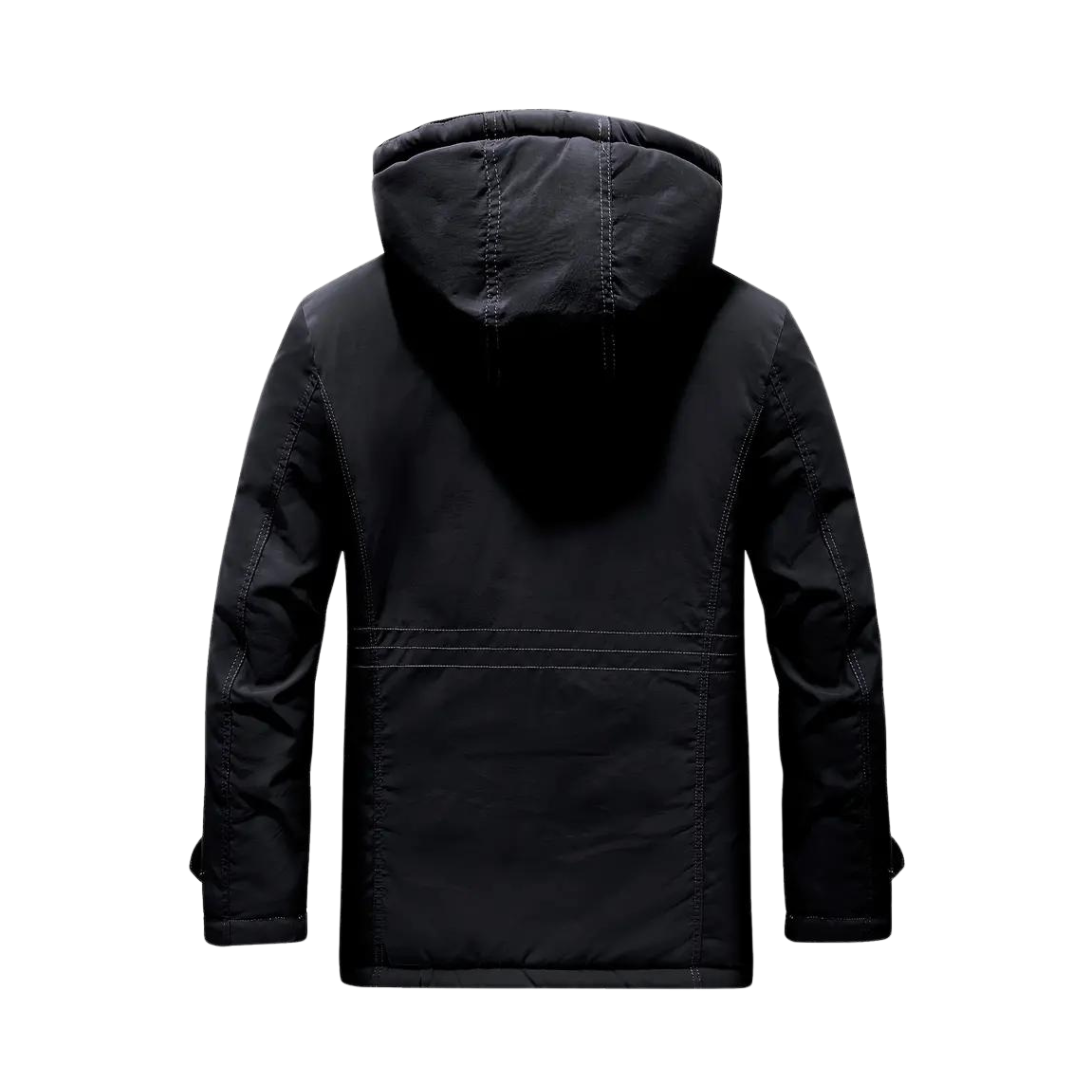 Spencer™ | Parka acolchada con capucha y forro sherpa