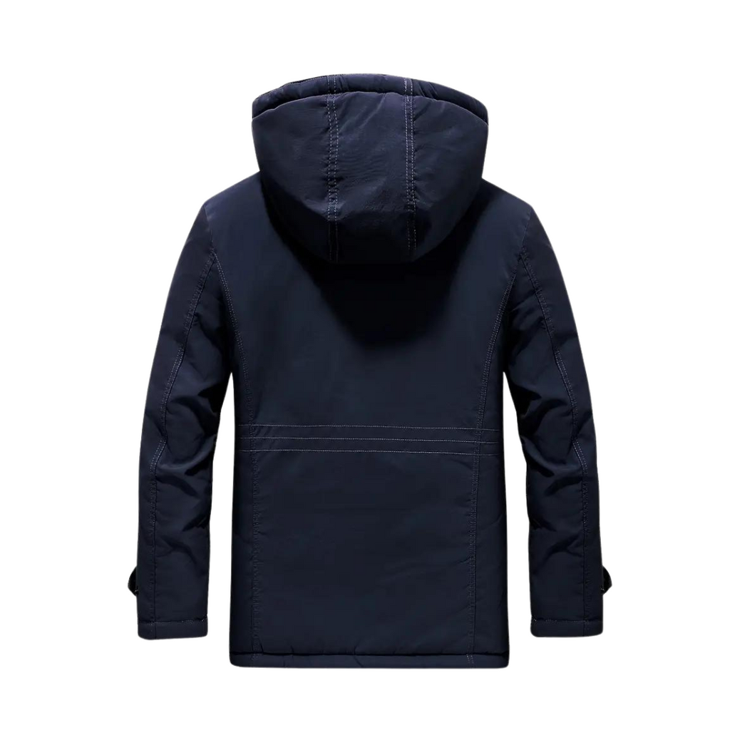 Spencer™ | Parka acolchada con capucha y forro sherpa