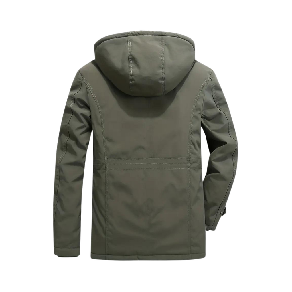 Spencer™ | Parka acolchada con capucha y forro sherpa