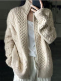 Addison™ | Jersey de punto de ochos oversize con cremallera