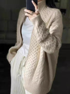 Addison™ | Jersey de punto de ochos oversize con cremallera
