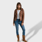 Cecilia™ | Botas camperas slouchy de ante a media caña