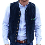 Theodore™ | Chaleco de ante con botones de estilo tradicional