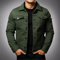 Simon™ | Chaqueta vaquera de algodón con botones
