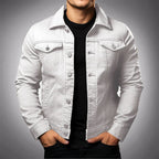 Simon™ | Chaqueta vaquera de algodón con botones