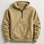 Joseph™ | Sudadera de algodón con cremallera y bolsillo canguro