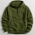Joseph™ | Sudadera de algodón con cremallera y bolsillo canguro