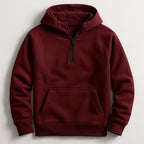 Joseph™ | Sudadera de algodón con cremallera y bolsillo canguro