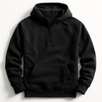 Joseph™ | Sudadera de algodón con cremallera y bolsillo canguro