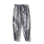 Harvey™ | Jogger de algodón acid wash con puños elásticos