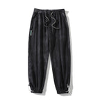Harvey™ | Jogger de algodón acid wash con puños elásticos