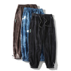 Harvey™ | Jogger de algodón acid wash con puños elásticos