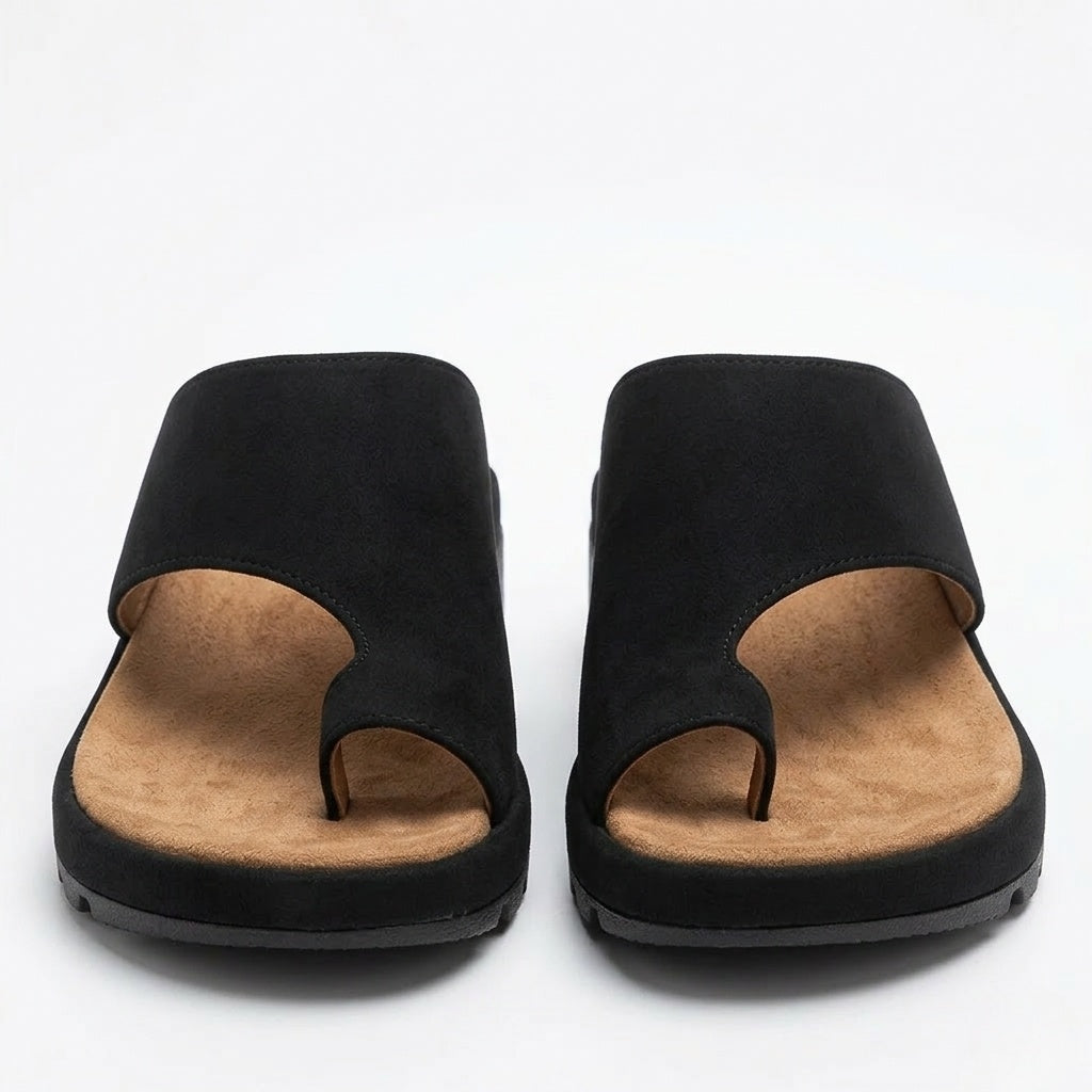 Emma™ | Chanclas de dedo con cuña y suela antideslizante