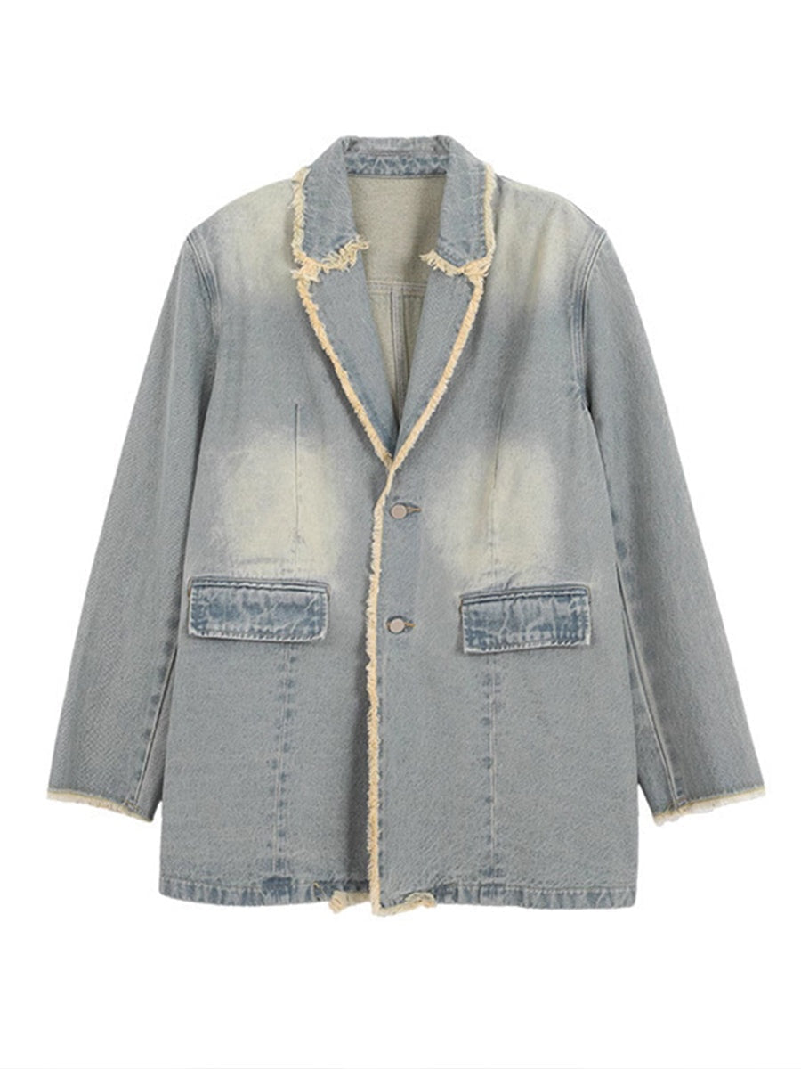 Emma™ | Chaqueta vaquera con estampado de leopardo