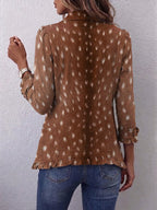 Emma™ | Chaqueta vaquera con estampado de leopardo