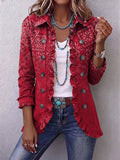 Estampado rojo