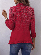 Emma™ | Chaqueta vaquera con estampado de leopardo