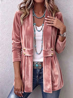 Emma™ | Chaqueta vaquera con estampado de leopardo